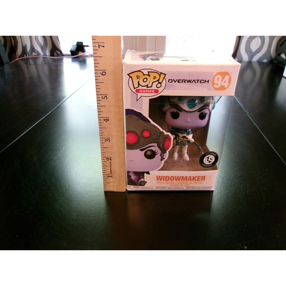 Funko Pop Games Overwatch Widowmaker 94 Loot Crate Exclusive Vinyl Figure - Picture 7 of 8